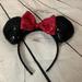 Disney Accessories | Disney Sequined Minnie Mouse Ears | Color: Black | Size: Os