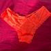 Victoria's Secret Intimates & Sleepwear | 5/$20 Victorias Secret Cheeky | Color: Orange | Size: Xl