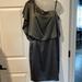 Jessica Simpson Dresses | Brand New Charcoal Gray Stain Dress | Color: Gray | Size: 10