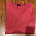 J. Crew Sweaters | J.Crew Men's Cotton Crewneck Sweater In Size Large Heathered Red | Color: Red | Size: L