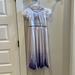 Disney Pajamas | Euc Disney Frozen 2 Girls Elsa Princess Nightgown Pajama Dress Up Size 7 8 Girls | Color: Blue/Purple | Size: 7g