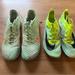 Nike Shoes | 2 Pairs Nike Track Shoes Size 10.5 | Color: Yellow | Size: 10.5