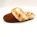 Jessica Simpson Shoes | Jessica Simpson Womens Slip On Scuff Slippers Tan Faux Fur Lining & Trim S 6- 7 | Color: Tan | Size: S 6-7