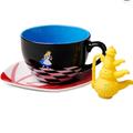 Disney Dining | Disney Parks Alice In Wonderland Teacup And Infuser | Color: Black/Yellow | Size: Os
