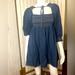 Free People Dresses | Free People Denim Baby Doll Mini Size Small Euc | Color: Blue | Size: S