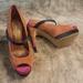 Jessica Simpson Shoes | Jessica Simpson Orange / Pink Suede Stiletto Heels | Color: Orange/Pink | Size: 6