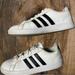 Adidas Shoes | Adidas Men's Cloud Foam Advantage White Leather Hwi 28y001 Size 7.5 | Color: Black/White | Size: 7.5