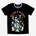 Disney Tops | Disney The Nightmare Before Christmas Hot Topic Our Town Of Halloween Shirt Tee | Color: Black/Purple | Size: Lj