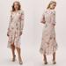 Free People Dresses | Anthropologie Bhldn Yumi Carla Dress Floral New Xl | Color: Pink | Size: Xl