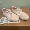 Vans Shoes | Light Pink Lace Up Vans | Color: Pink/White | Size: 13g