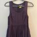 Anthropologie Dresses | Anthropologie Maple Silk Dress Sleeveless With Pockets Size For | Color: Purple | Size: 4