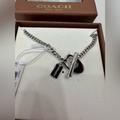 Coach Jewelry | Coach Necklace | Color: Silver | Size: Os