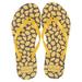 Kate Spade Shoes | Kate Spade Yellow Printed Flip Flops | Color: Yellow | Size: 10