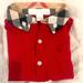 Burberry Shirts & Tops | Burberry Baby Toddler Logo Polo | Color: Red | Size: 18-24mb