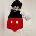 Disney Other | Disney Mickey Mouse Kids Costume | Color: Black/Red | Size: 3t