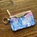 Lilly Pulitzer Accessories | Lilly Pulitzer Key/Card Pouch | Color: Black/Tan | Size: Os