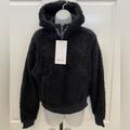 Lululemon Athletica Jackets & Coats | New Wtag-Lululemon Black Oh So Sherpa Half Zip 6 | Color: Black | Size: 6