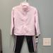 Adidas Matching Sets | Adidas Track Jacket & Pants | Color: Black/Pink | Size: 6g
