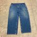 Carhartt Pants | Carhartt Carpenter Blue Jeans Men Size 42x32 Denim Original Dungaree Fit 813 Dst | Color: Blue | Size: 42