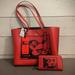 Coach Accessories | Coach Disney Mickey Mouse X Keith Haring Mollie + Matching Wallet | Color: Red | Size: Os