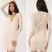 Free People Dresses | Free People Pearl Lace Champagne Toast Mini Dress Size M | Color: Pink | Size: M