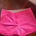 J. Crew Shorts | J. Crew 100% Cotton Chino Broken-In Neon Pink Shorts 3.5” | Color: Pink | Size: 0