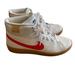 Nike Shoes | New Nike Court Royale 2 Mid Ct1725-101 White Red Sneakers Size 8.5 | Color: Red/White | Size: 8.5
