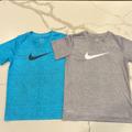 Nike Shirts & Tops | 2 Nike Shirts | Color: Blue/Gray | Size: 6b