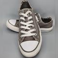 Vans Shoes | Converse All Star Grey And Polka-Dot Double Tongue Women's 7 | Color: Gray | Size: 7
