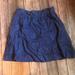 American Eagle Outfitters Skirts | American Eagle Outfitters Lined Cotton Navy Skirt Sz 8 | Color: Blue | Size: 8