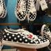 Disney Shoes | Disney Parks Minnie Mouse Polka Dot Canvas Sneakers | Color: Black/White | Size: Various