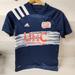 Adidas Shirts & Tops | Euc Adidas Aeroready Boys Sz 11-12y/152 Soccer Jersey | Color: Blue/White | Size: 11-12y