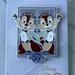 Disney Accessories | Disney Chip & Dale Pin - New - Disney Parks 100th Celebration Pin | Color: Brown/Silver | Size: Os