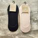 J. Crew Accessories | J. Crew Ballet Socks Two Pair Black And Nude | Color: Black/Cream | Size: Os