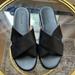 Madewell Shoes | Never Worn Madewell Black Leather Sandals Size 8.5 | Color: Black | Size: 8.5