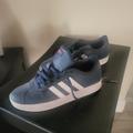 Adidas Shoes | Boy Shoe Blue One Size 4 Half Nike Size 5 | Color: Blue | Size: 4.5bb