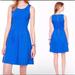 J. Crew Dresses | J.Crew Blue Mini Fit & Flare Cocktail Dress Size 4 | Color: Blue | Size: 4