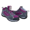 Columbia Shoes | Columbia Access Point Hiking Boots Gray-Pink Purple Shoes Techlite Waterproof 5 | Color: Gray/Purple | Size: 5