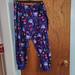 Disney Pants & Jumpsuits | Eeyore Disney Fleeceish Material Pants | Color: Purple | Size: 2x