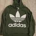 Adidas Tops | Green Adidas Logo Hoodie Sz Small | Color: Green | Size: S