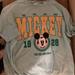 Disney Shirts & Tops | Disney H&M Classic Mickey Mouse Graphic T Shirt Light Blue Us 20 Gathered Waist | Color: Blue | Size: Xxlg