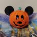 Disney Accents | Firm! Nwt Disney Parks 2023 Mickey Mouse Jack O' Lantern Votive Candle Holder | Color: Black/Orange | Size: Os