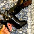 Gucci Shoes | Gucci Peep Toe Heels | Color: Black | Size: 38