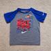 Nike Shirts & Tops | Boys Nike Graphic Tee Size 7 | Color: Blue/Gray | Size: 7b