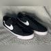 Nike Shoes | Nike Black Canvas Court Legacy Sneakers Cz0294-001 Size 7 Nwob | Color: Black/White | Size: 7