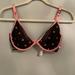 Pink Victoria's Secret Intimates & Sleepwear | 32dd Victoria’s Secret Balconette Bra Pink And Black Polka Dot Sheer Nwt | Color: Black/Pink | Size: 32dd