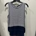 Michael Kors Tops | Michael Kors Tank Top Size Small | Color: Blue/Tan | Size: S