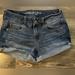 American Eagle Outfitters Jeans | American Eagle 360 Super Stretch Size 4 Shorts | Color: Blue | Size: 4