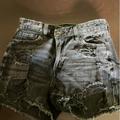 American Eagle Outfitters Shorts | American Eagle Outfitters Denim Mom Short | Color: Black | Size: 0