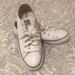 Converse Shoes | Converse All-Star Low Leather White 8 Women / 6 Men Chuck Taylor Sneakers | Color: White | Size: 6 For Men 8 Women